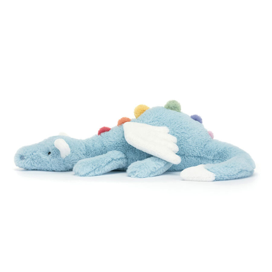 JellyCat Smok Błękitny 50 cm - obrazek 2