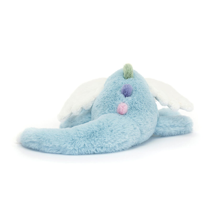 JellyCat Smok Błękitny 50 cm - obrazek 3
