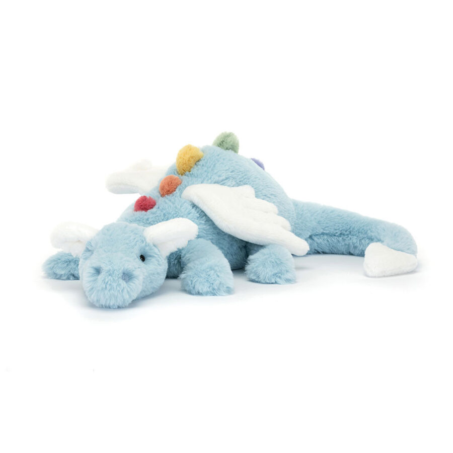 JellyCat Smok Błękitny 50 cm