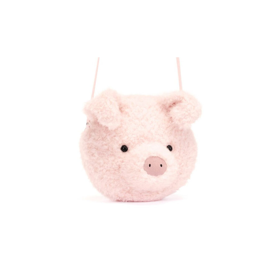 JellyCat Torebka na Ramię Mała Świnka 19 cm - obrazek 5