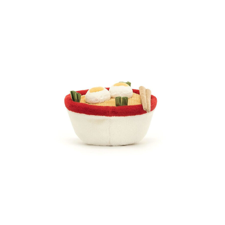 JellyCat Wesoła Zupa Ramen 17 cm - obrazek 3