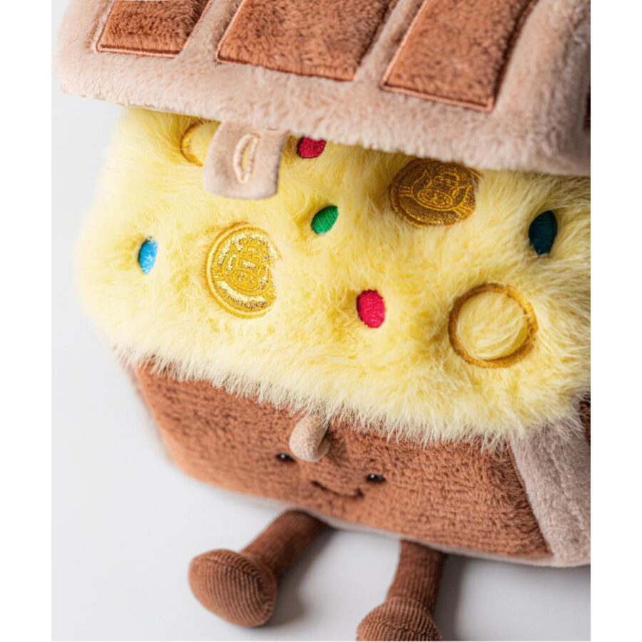 JellyCat Zabawna Skrzynia Skarbów 19 cm - obrazek 6
