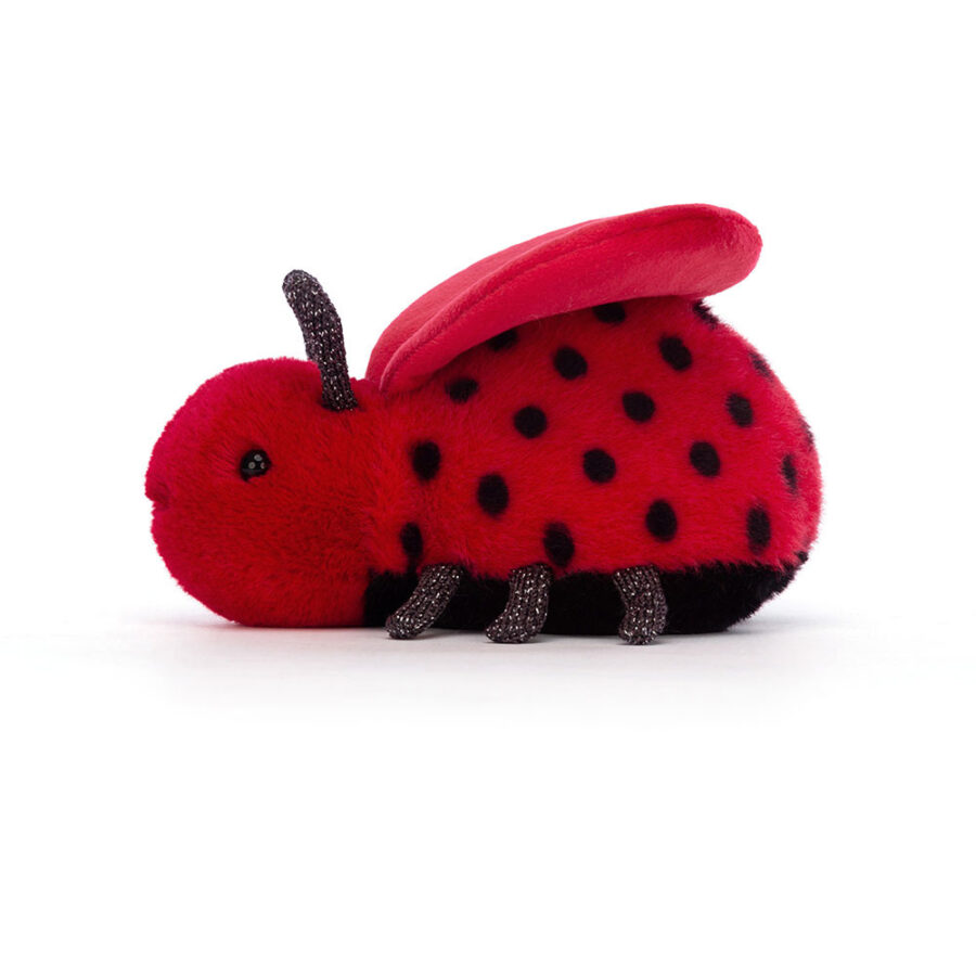 JellyCat Biedronka Loulou Love 13 cm - obrazek 2