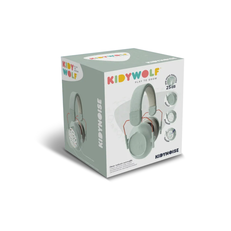 Kidywolf Słuchawki Wygłuszające - Zielone - obrazek 2