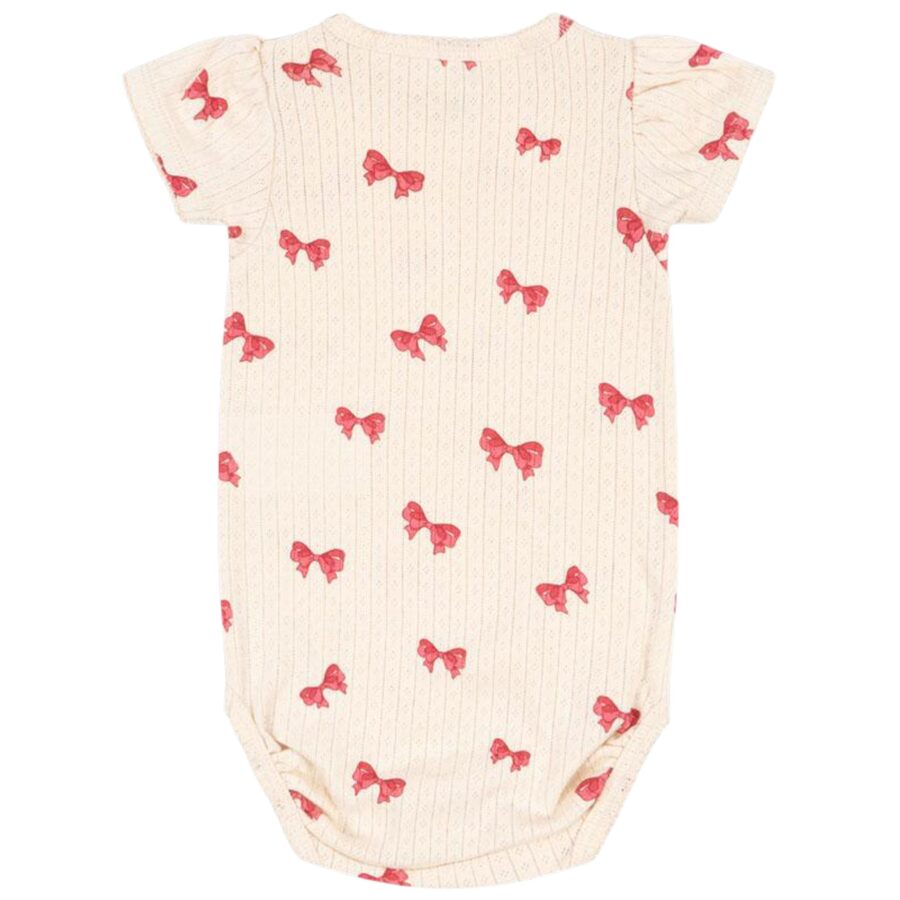 Konges Slojd Body Minnie Puff Gots Rosia Bow - obrazek 2