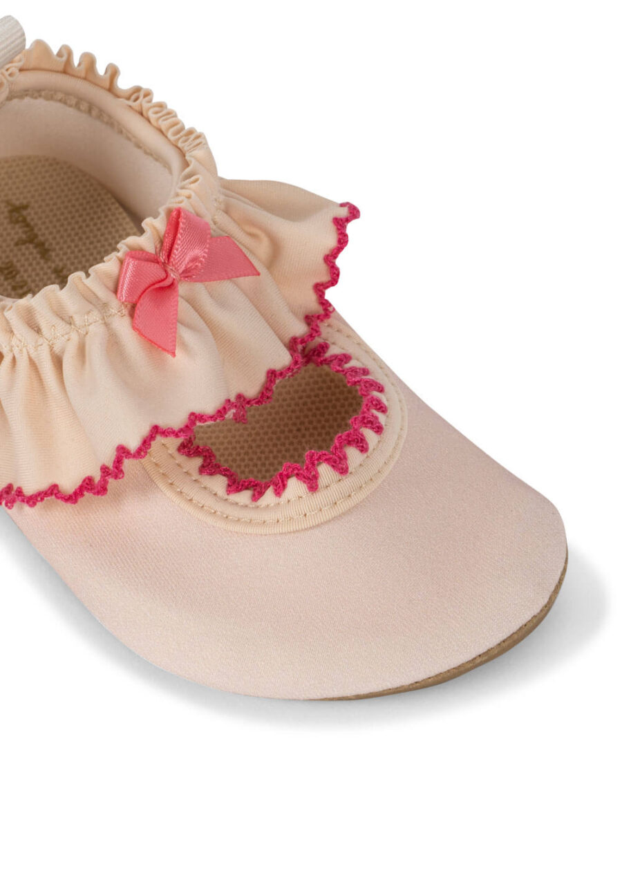 Konges Slojd Buty Do Wody Kitty Frill Soft Pink - obrazek 5