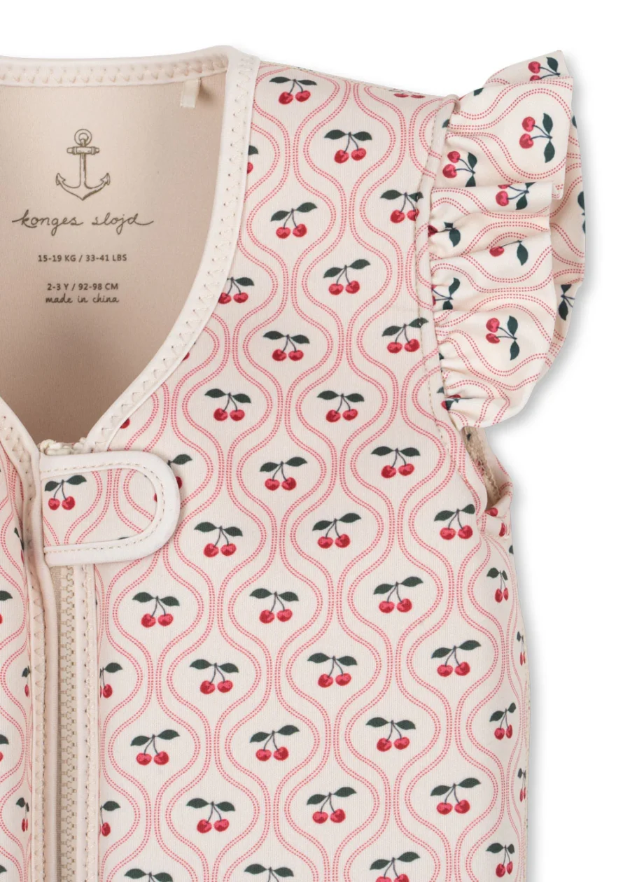 Konges Slojd Kamizelka Do Nauki Pływania Avery Cherry Pink Motif - obrazek 4