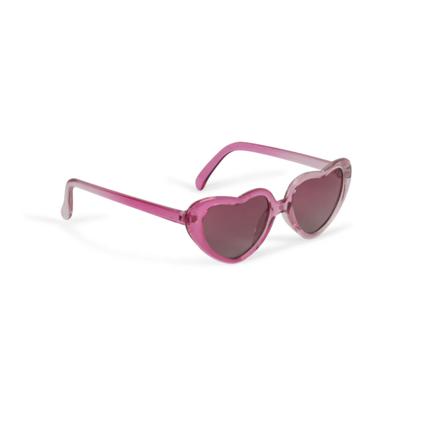 Konges Slojd Okulary Przeciwsłoneczne Baby Heart Pink Multi