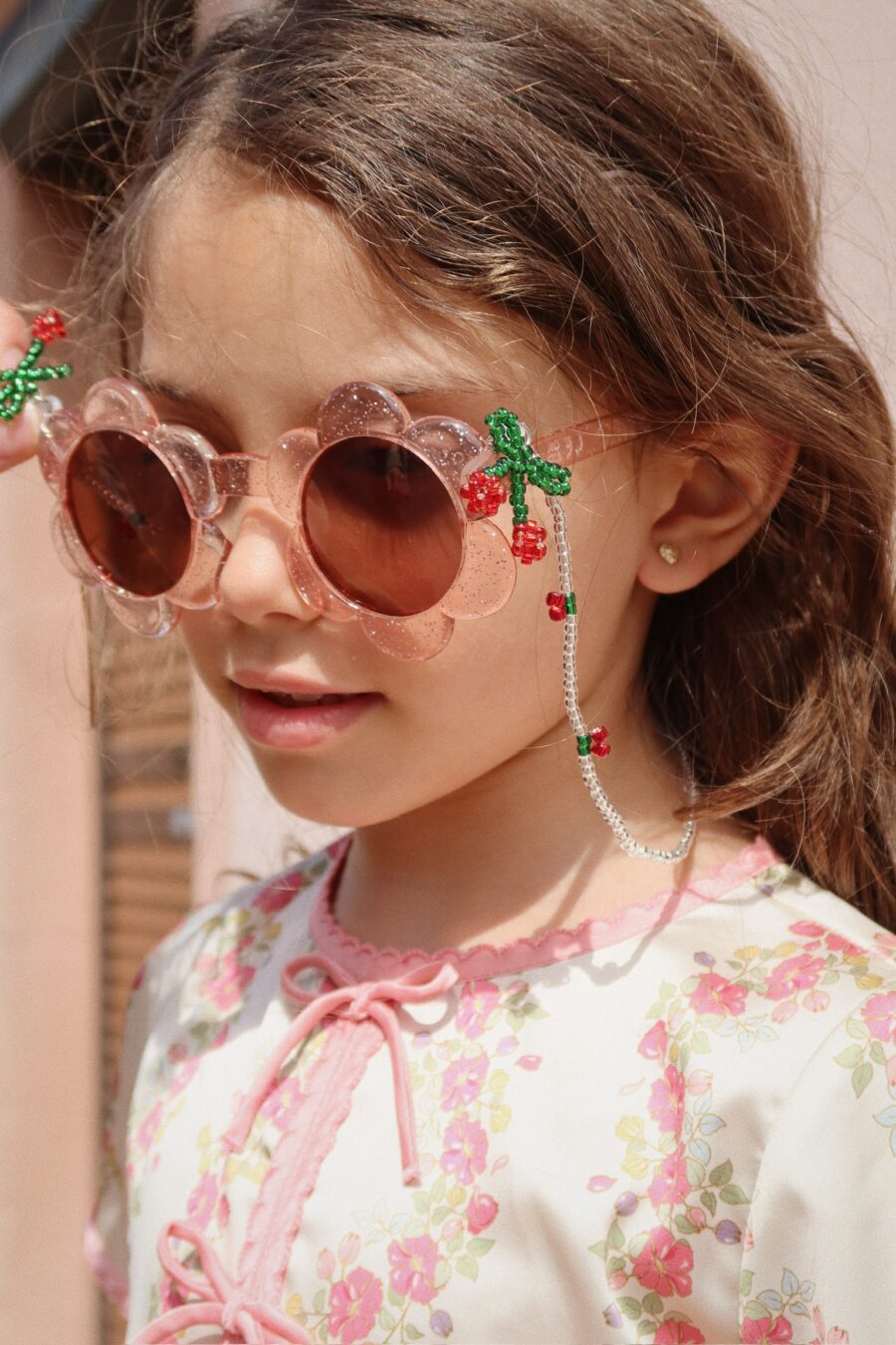 Konges Slojd Okulary Przeciwsłoneczne Junior Flower - obrazek 8