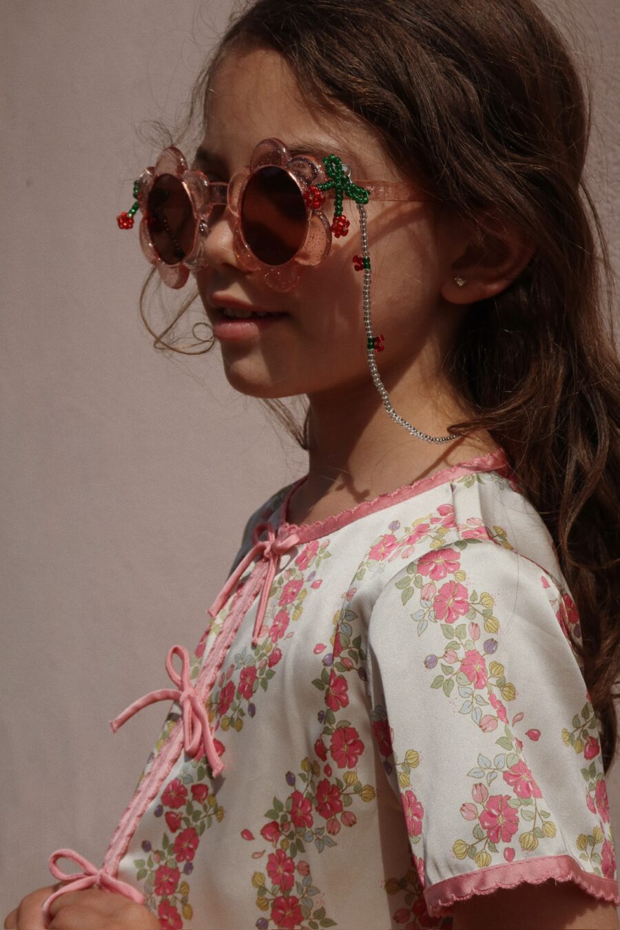 Konges Slojd Okulary Przeciwsłoneczne Junior Flower - obrazek 7