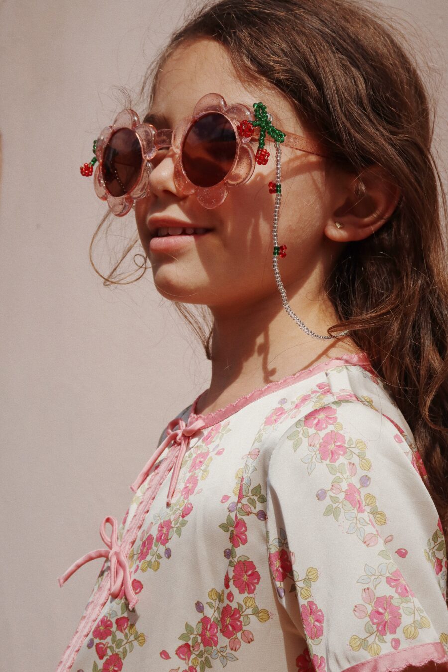 Konges Slojd Okulary Przeciwsłoneczne Junior Flower - obrazek 6