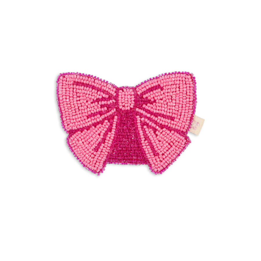 Konges Slojd Portfel Beaded Bow Bubblegum