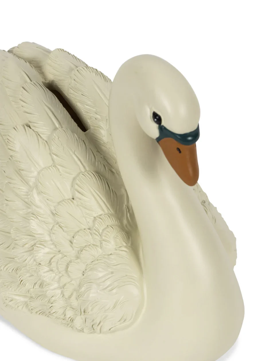 Konges Slojd Skarbonka Polyresin Swan - obrazek 5
