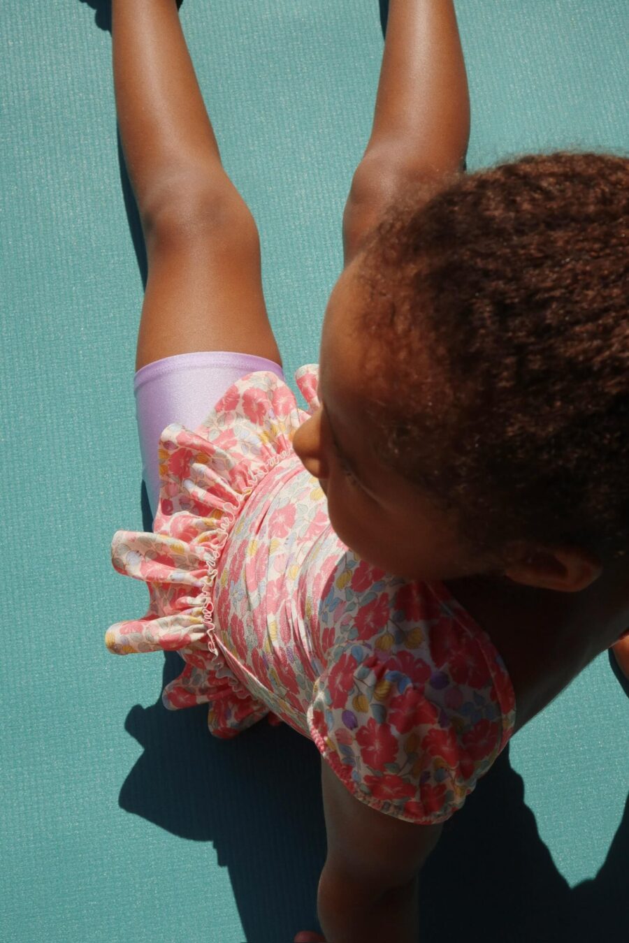 Konges Slojd Krótkie Spodenki Legginsy Mousse Lavender Purple - obrazek 9