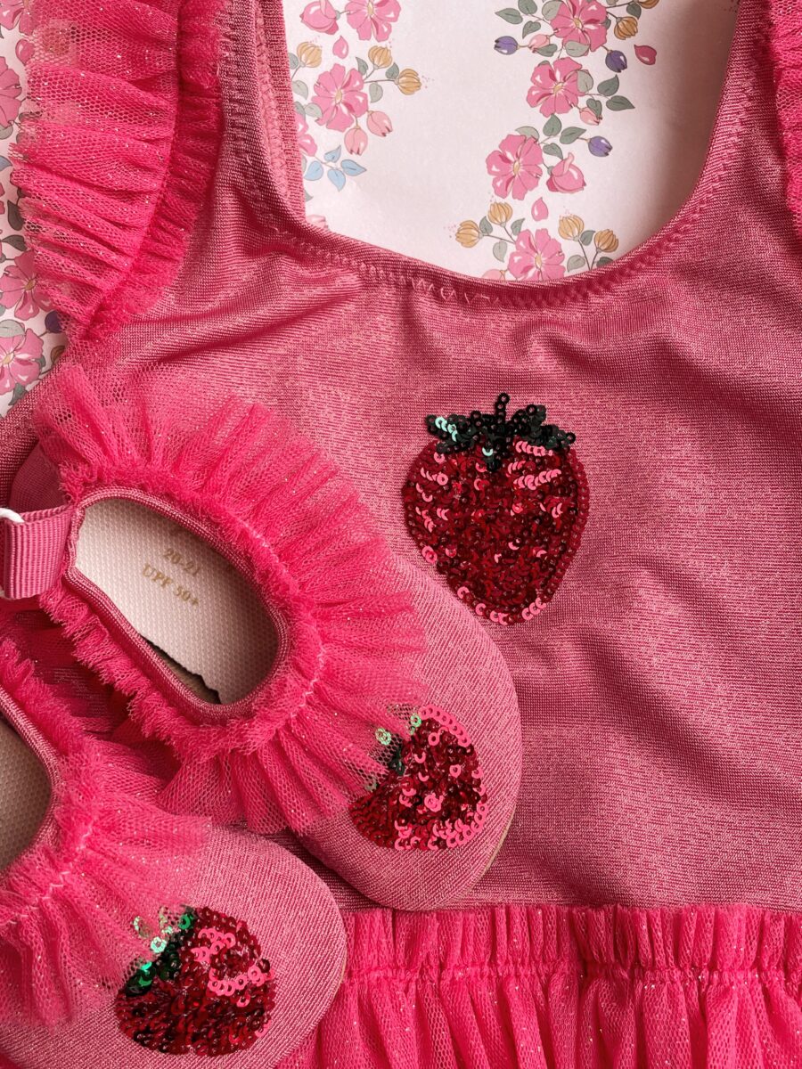 Konges Slojd Strój Kąpielowy Amandine Rapture Rose - obrazek 3