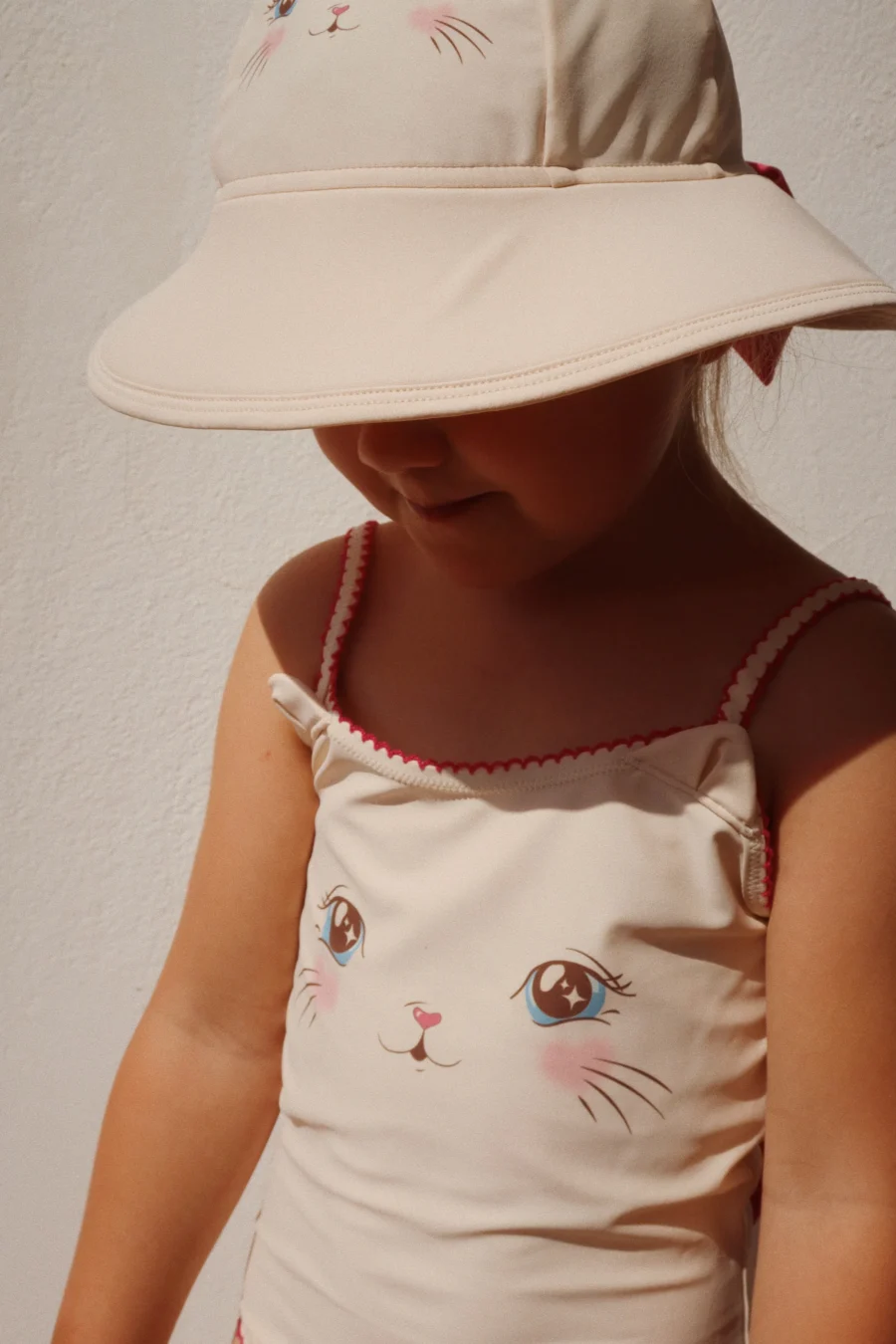 Konges Slojd Strój Kąpielowy Kitty Grs Soft Pink - obrazek 3