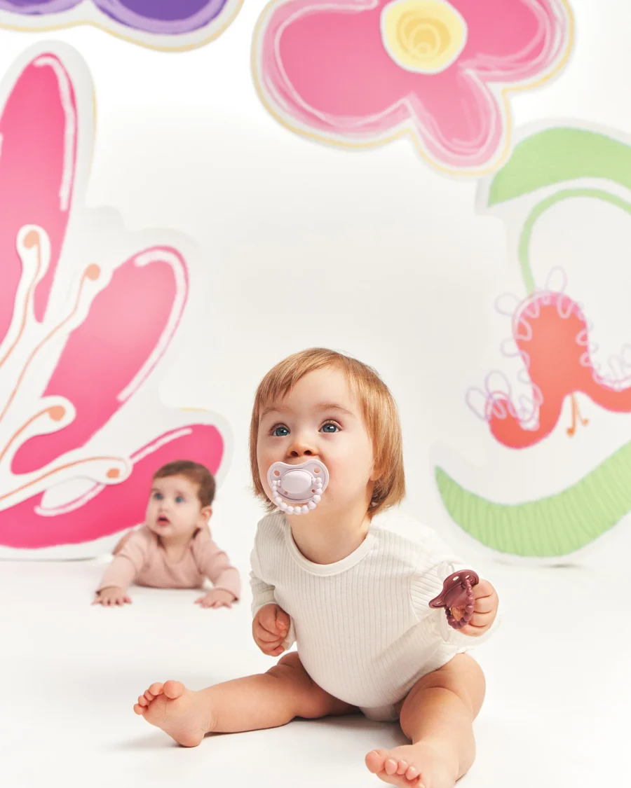 LUU Kids Smoczek Pozycjonujący LUU Kids Blueberry Shake - obrazek 4