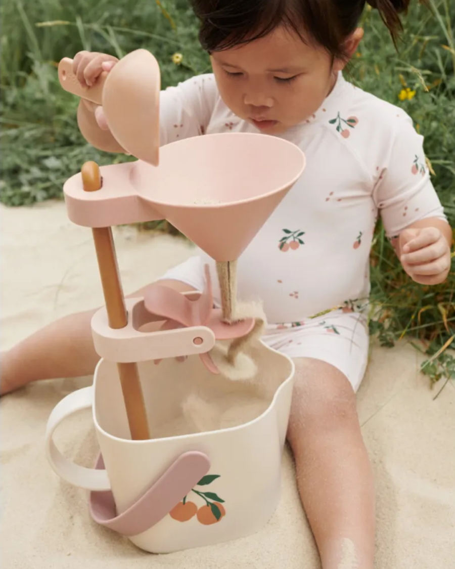 Liewood Zestaw Do Piasku Roald Peach/Sea Shell - obrazek 3