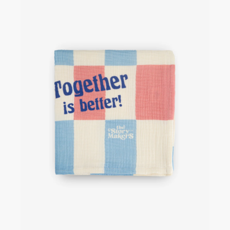 The Story Makers Kocyk/Otulacz Muślinowy Together Is Better