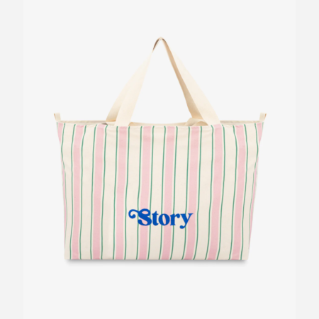 The Story Makers Torba shopper Story Róż/Zieleń