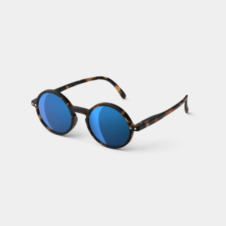 Izipizi Okulary Przeciwsłoneczne dla Dzieci JUNIOR SUN (5-10 lat) #G Tortoise Ble Mirror