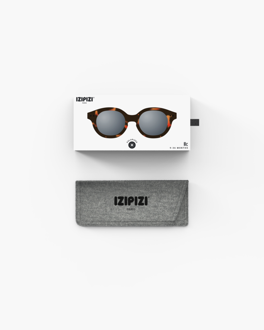 Izipizi Okulary Przeciwsłoneczne Dla Dzieci Kids #C Tortoise 9-36m - obrazek 5