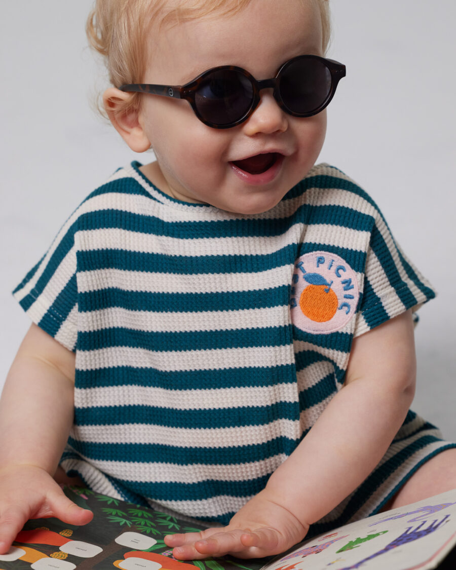 Izipizi Okulary Przeciwsłoneczne dla Niemowląt BABY SUN #D (0-9 miesięcy) Tortoise - obrazek 6