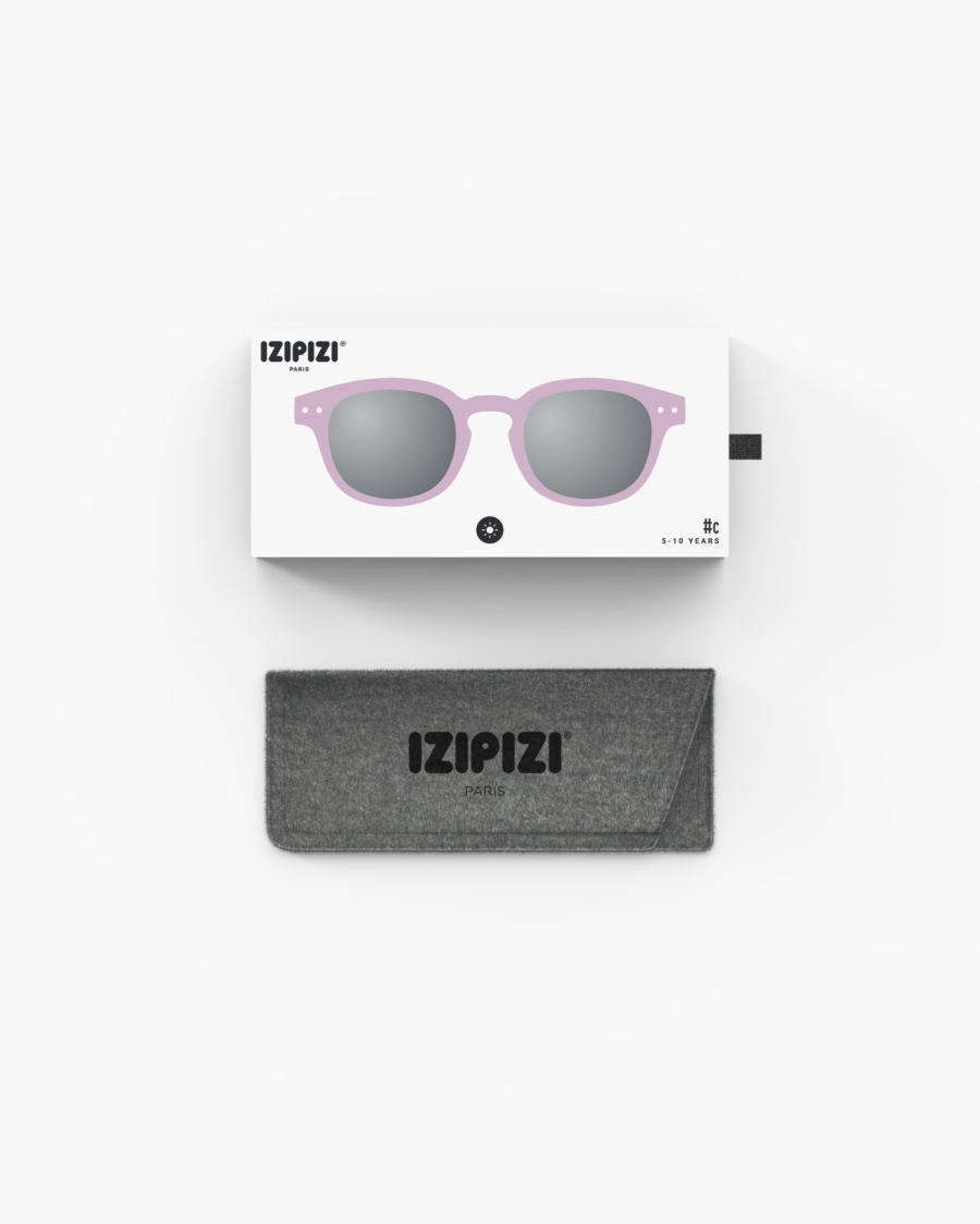 Izipizi Okulary Przeciwsłoneczne dla Dzieci JUNIOR SUN (5-10 lat) #C Lilac - obrazek 6