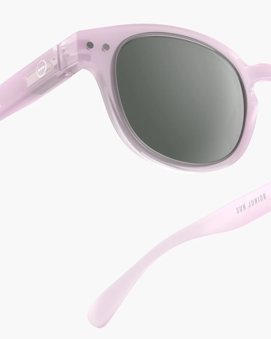 Izipizi Okulary Przeciwsłoneczne dla Dzieci JUNIOR SUN (5-10 lat) #C Lilac - obrazek 4