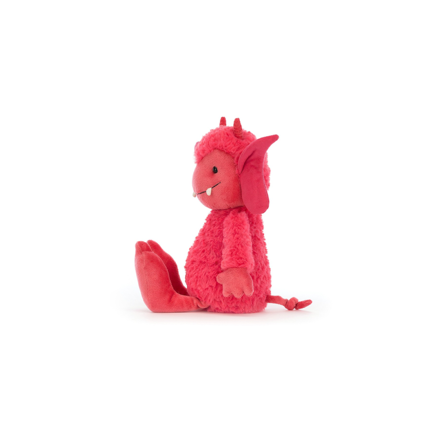 JellyCat Gremlin Czerwony 27 cm - obrazek 2