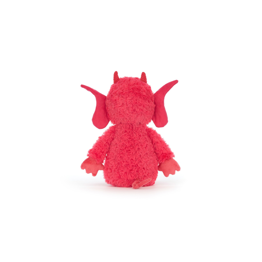 JellyCat Gremlin Czerwony 27 cm - obrazek 3