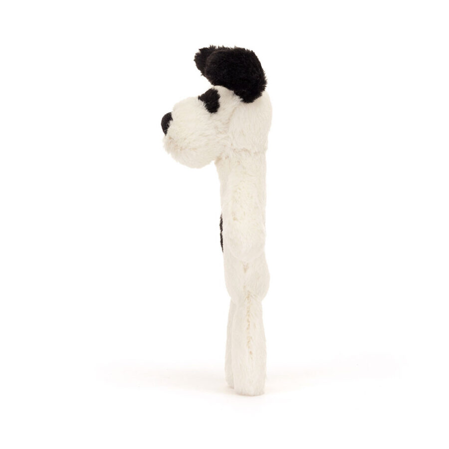 Jellycat Łaciaty Piesek Grzechotka Kremowa 18 cm - obrazek 2