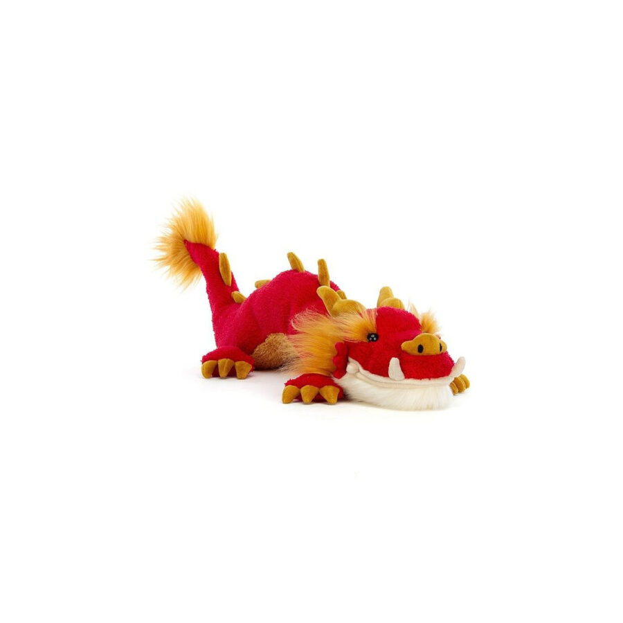 Jellycat Smok Czerwony 42 cm