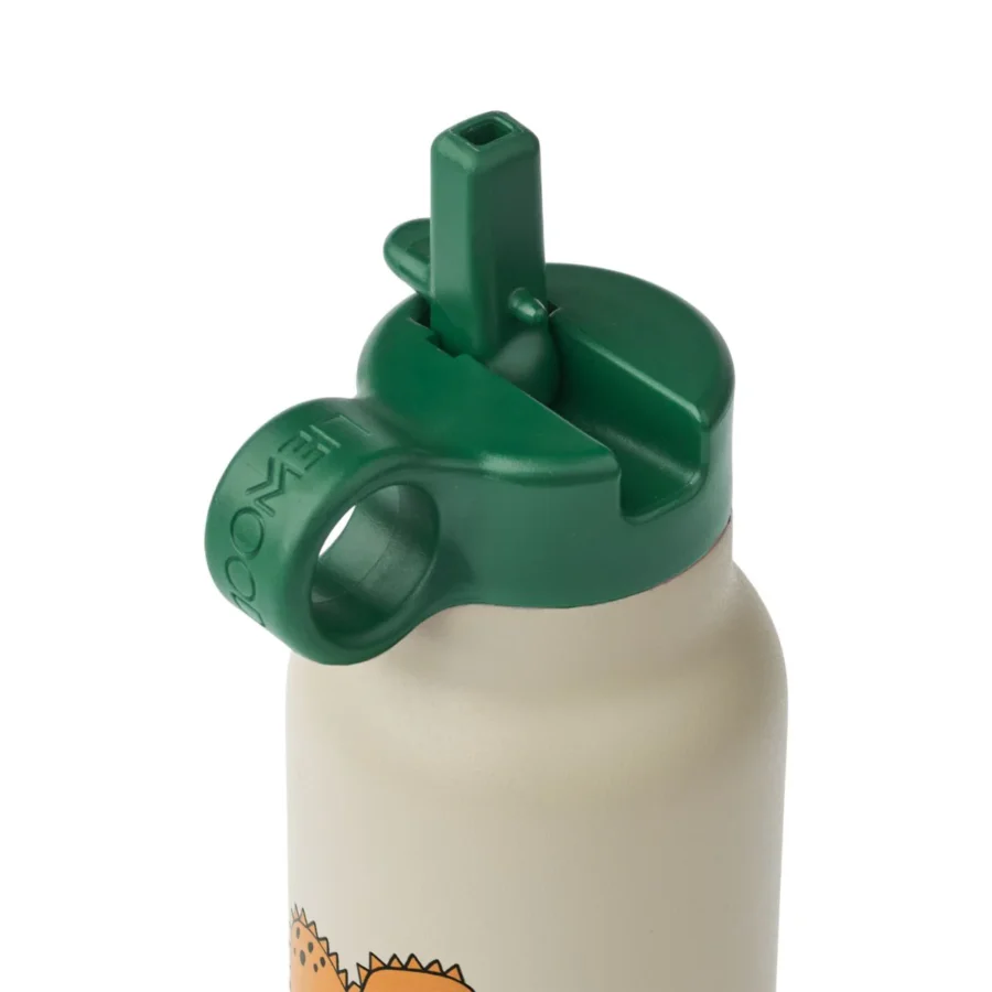 Liewood Butelka Termiczna Falk Water 350ml Dinosaurs / Mist - obrazek 2