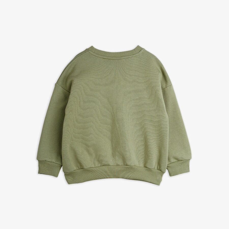 Mini Rodini Bluza Blackbird Green - obrazek 2