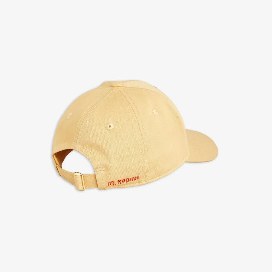 Mini Rodini Czapka Z Daszkiem Camp Rodini Beige - obrazek 2