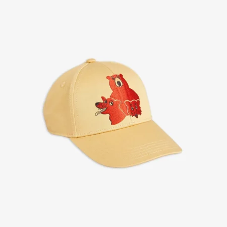 Mini Rodini Czapka Z Daszkiem Camp Rodini Beige
