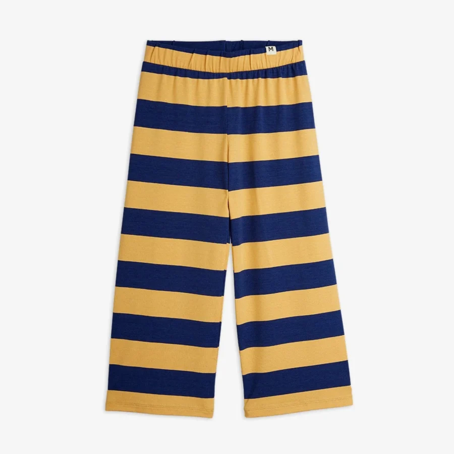 Mini Rodini Spodnie Block Stripe Beige