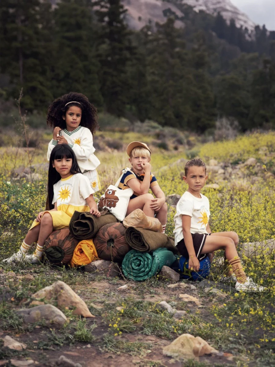 Minirodini T-shirt Sun Off White - obrazek 3