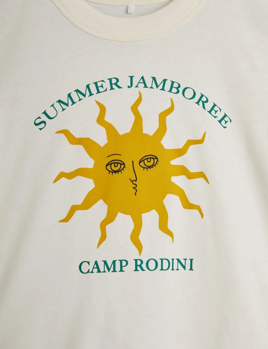Minirodini T-shirt Sun Off White - obrazek 4