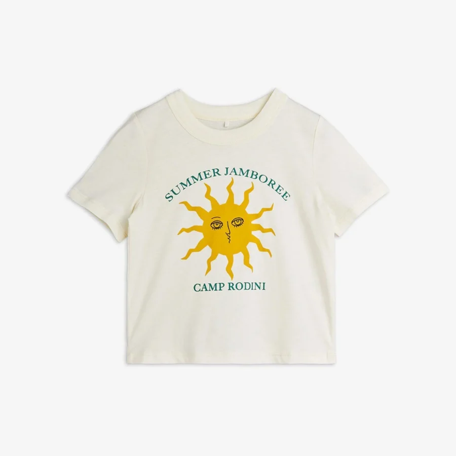 Minirodini T-shirt Sun Off White