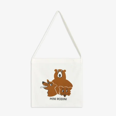 Mini Rodini Torba Tote Bag Camp Rodini Off White