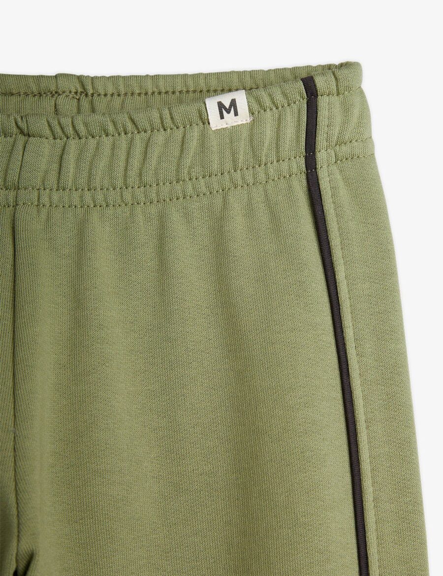 Minirodini Spodeni Dresowe Plain Piping Green - obrazek 3