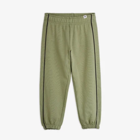 Minirodini Spodeni Dresowe Plain Piping Green