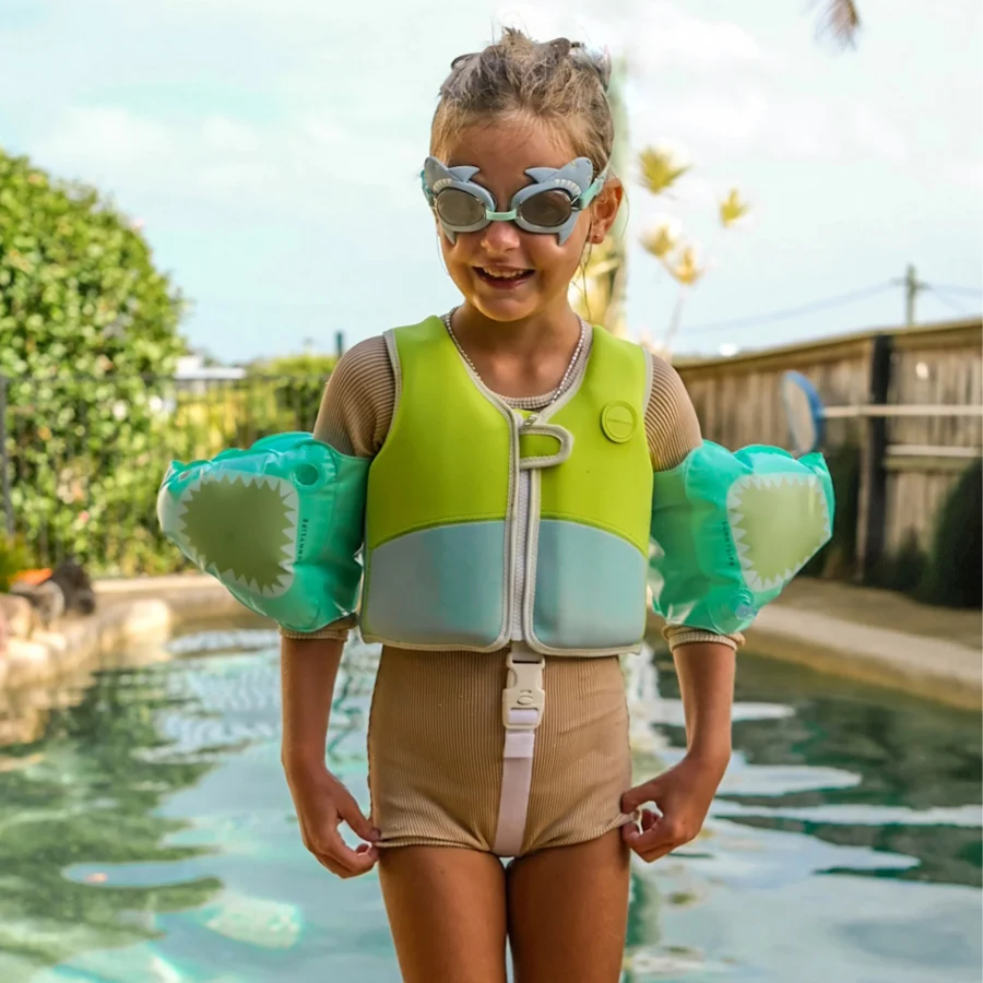 Sunnylife Dziecięce Okulary Do Pływania Shark Mini - obrazek 4