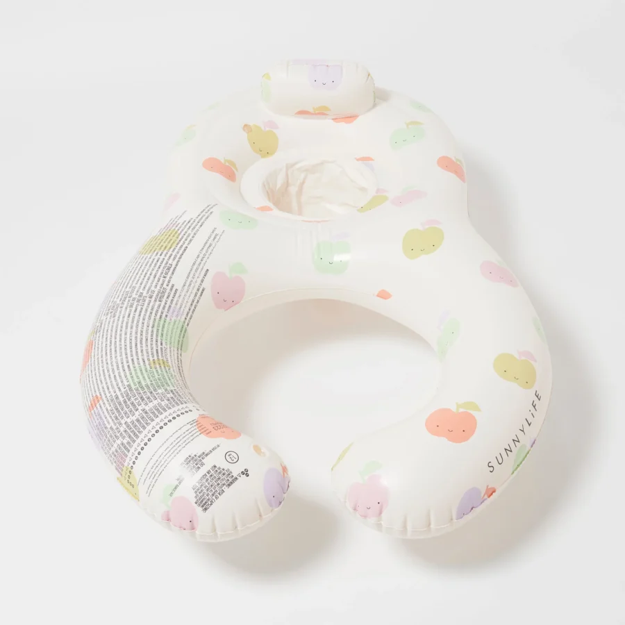 Sunnylife Pływający Fotelik Dla Niemowląt Apple Sorbet Multi - obrazek 2