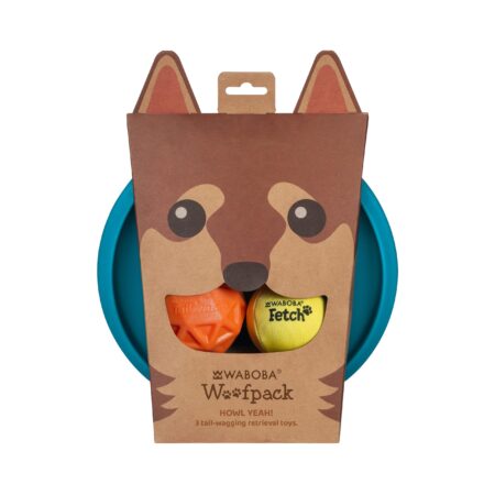 Waboba Zestaw Zabawek Dla Psa Woofpack
