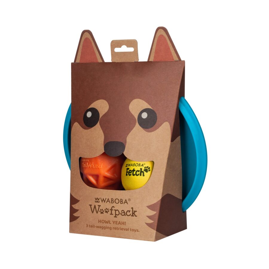Waboba Zestaw Zabawek Dla Psa Woofpack - obrazek 2