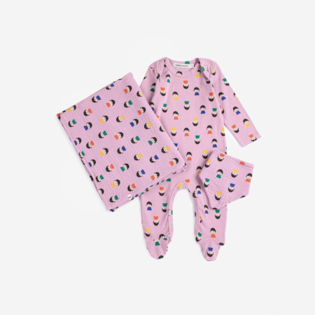 Bobo Choses Zestaw Prezentowy Niemowlęcy Game Pawn Lavender
