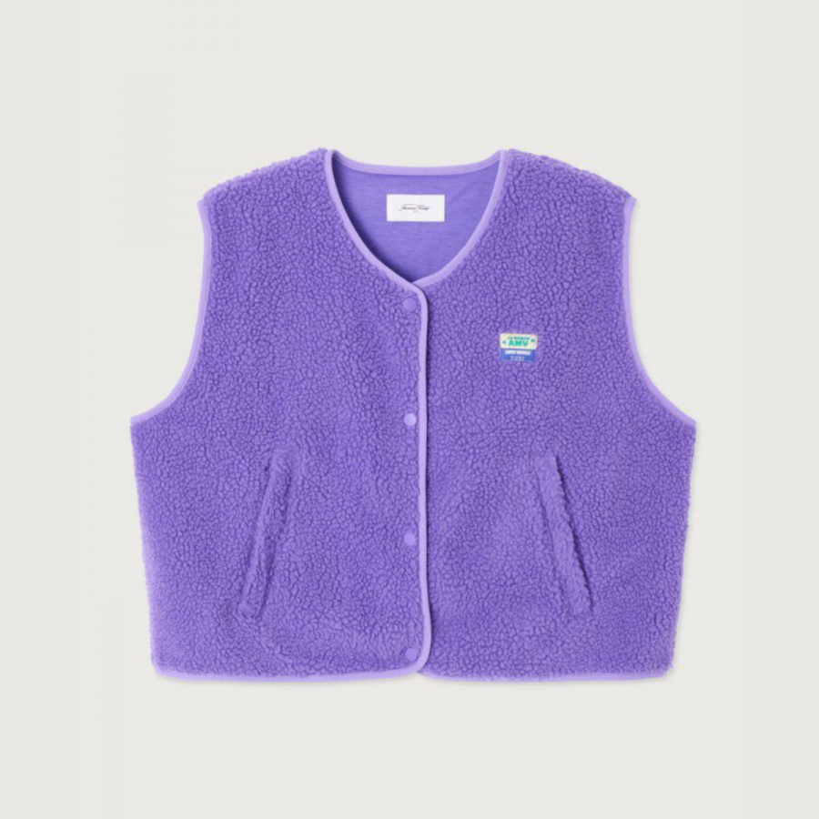American Vintage Kamizelka Hoktown Purple